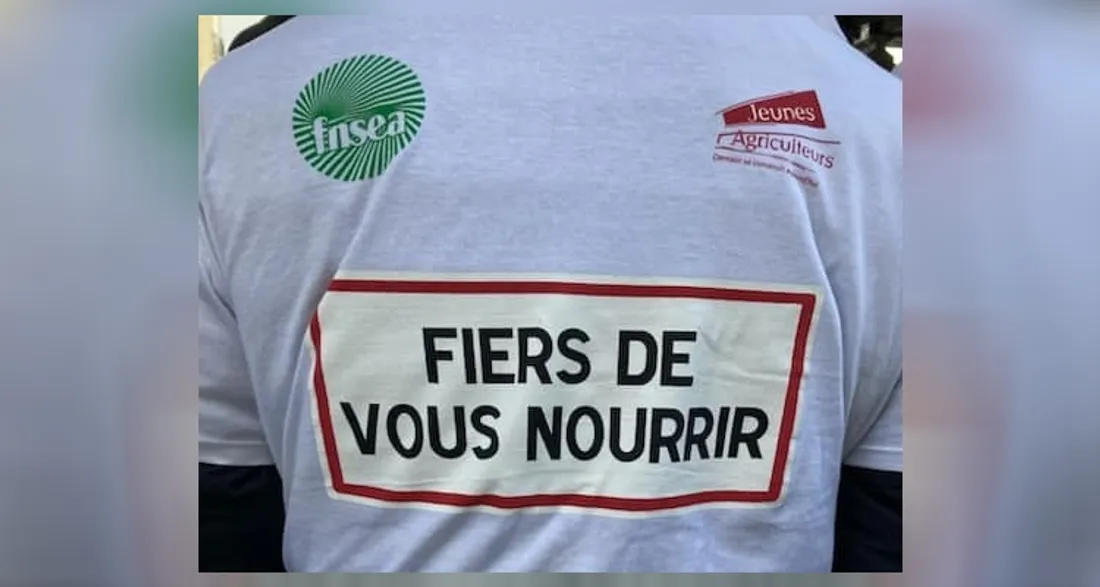 Agriculteur qui manifeste