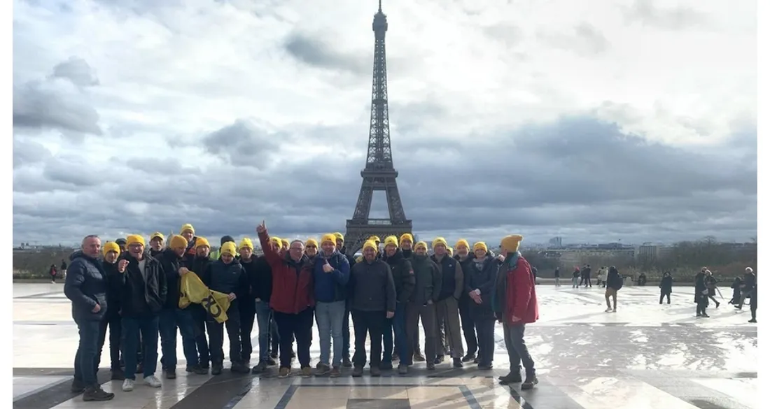 Agriculteurs des Hauts-de-France à Paris