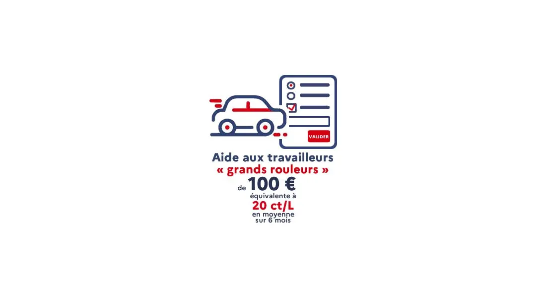 Aide pour l'achat de carburant de grands rouleurs