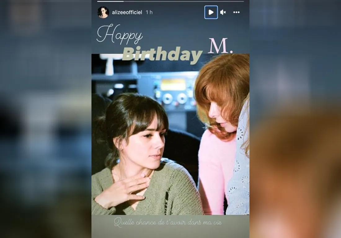 Alizée et Mylène Farmer