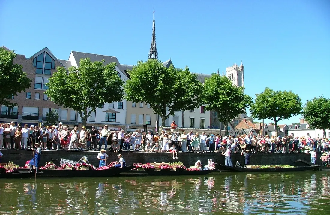 Marché sur l'eau d'Amiens