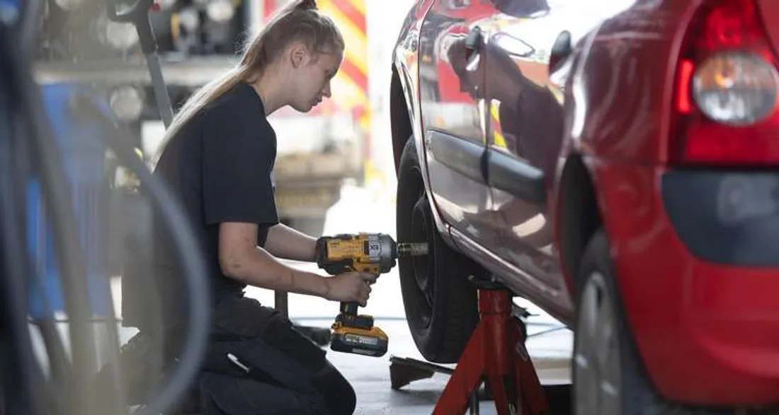 Apprentie chez les pompiers de l'Oise