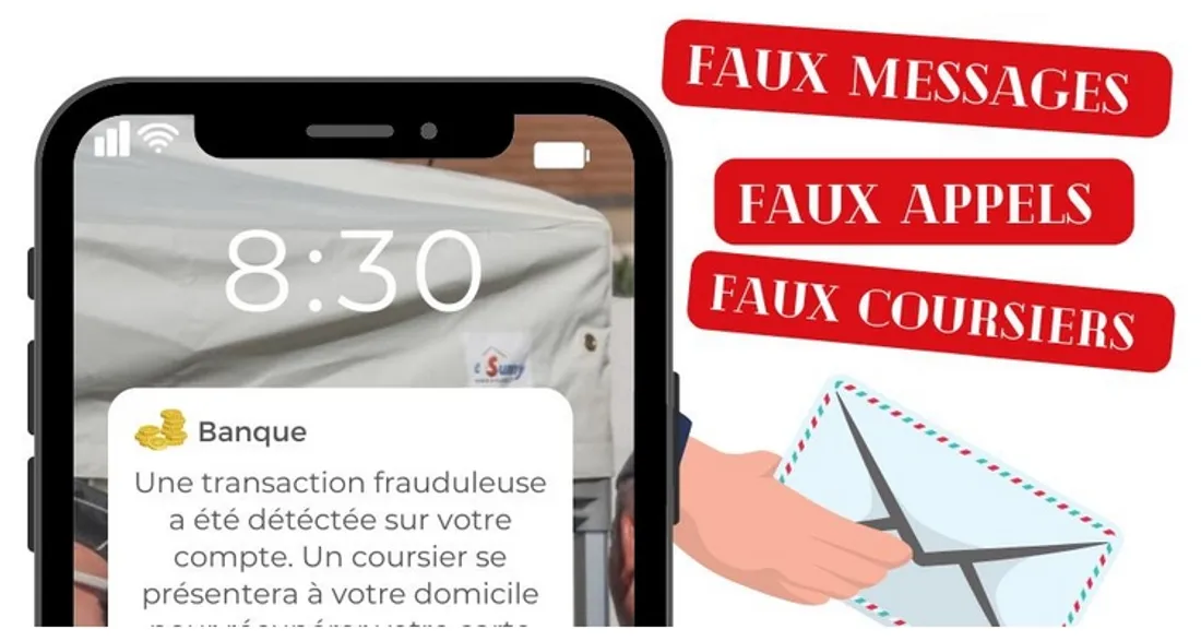 Escroqueries au coursier