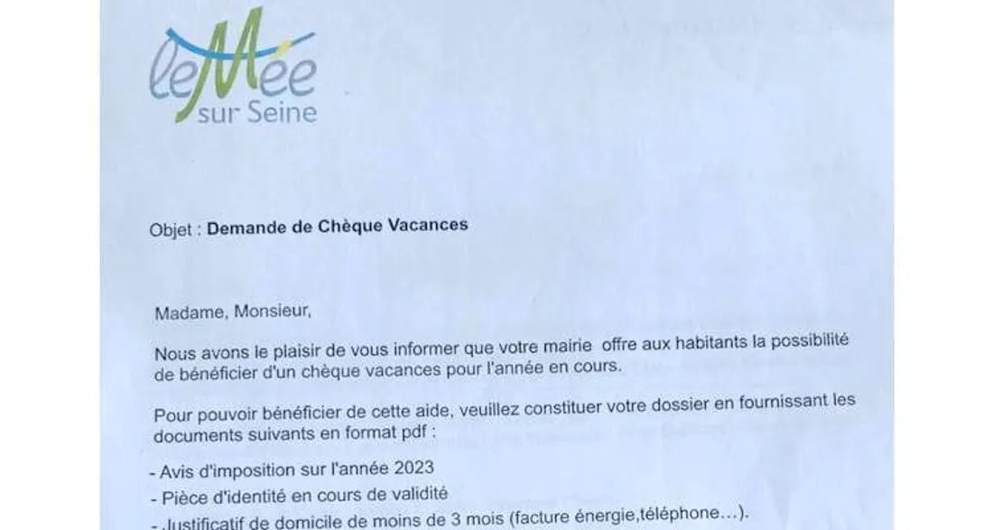 Document frauduleux au Mée-sur-Seine