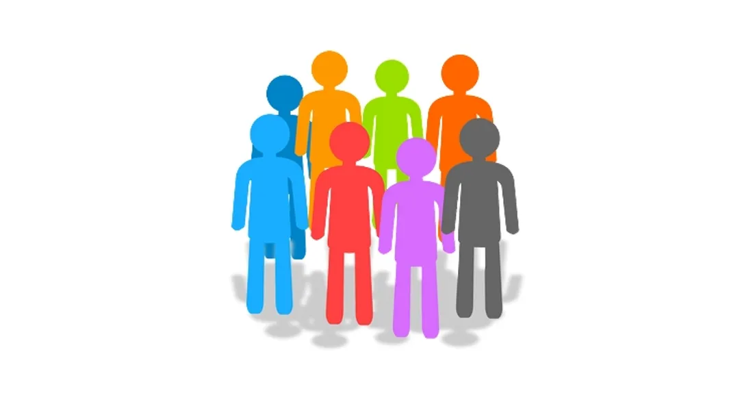 Silhouettes colorées