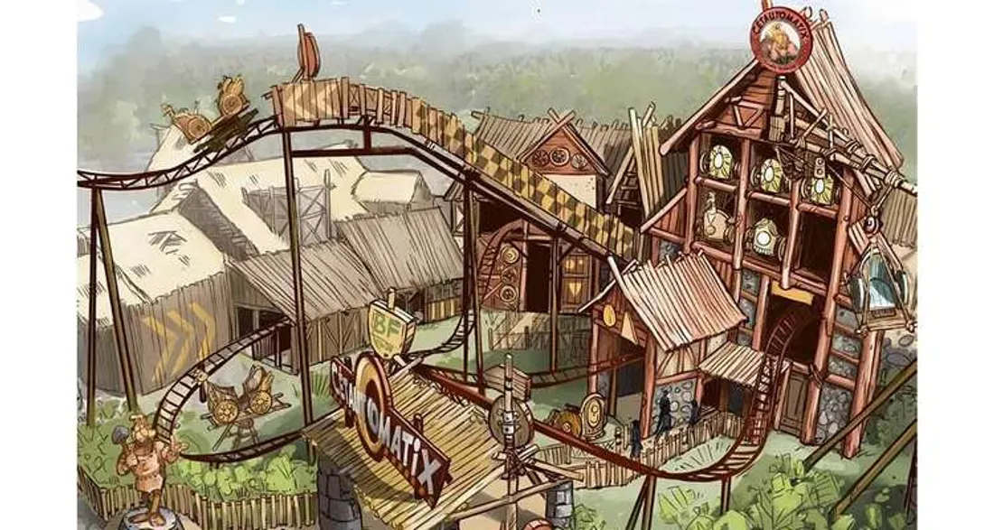 Nouvelle attraction Cétautomatix à venir au Parc Astérix