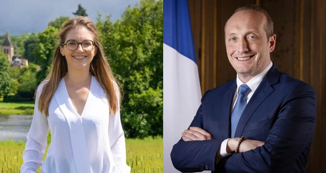 Aurore Bergé et Laurent Marcangeli