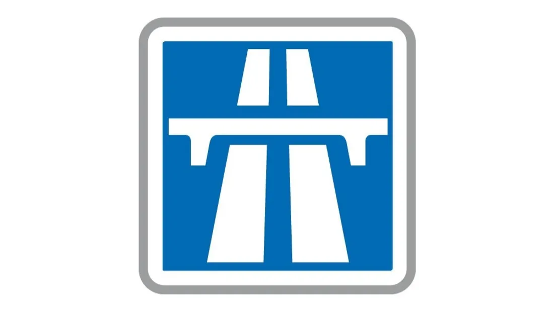Panneau d'autoroute