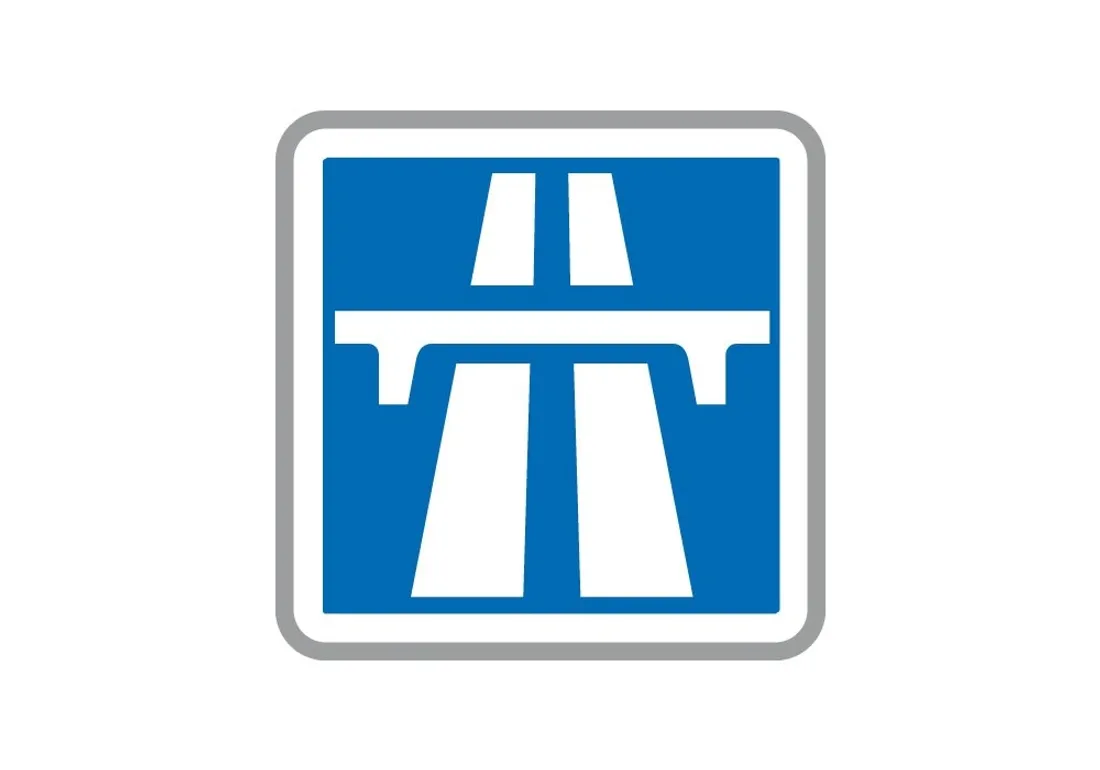 Panneau d'autoroute