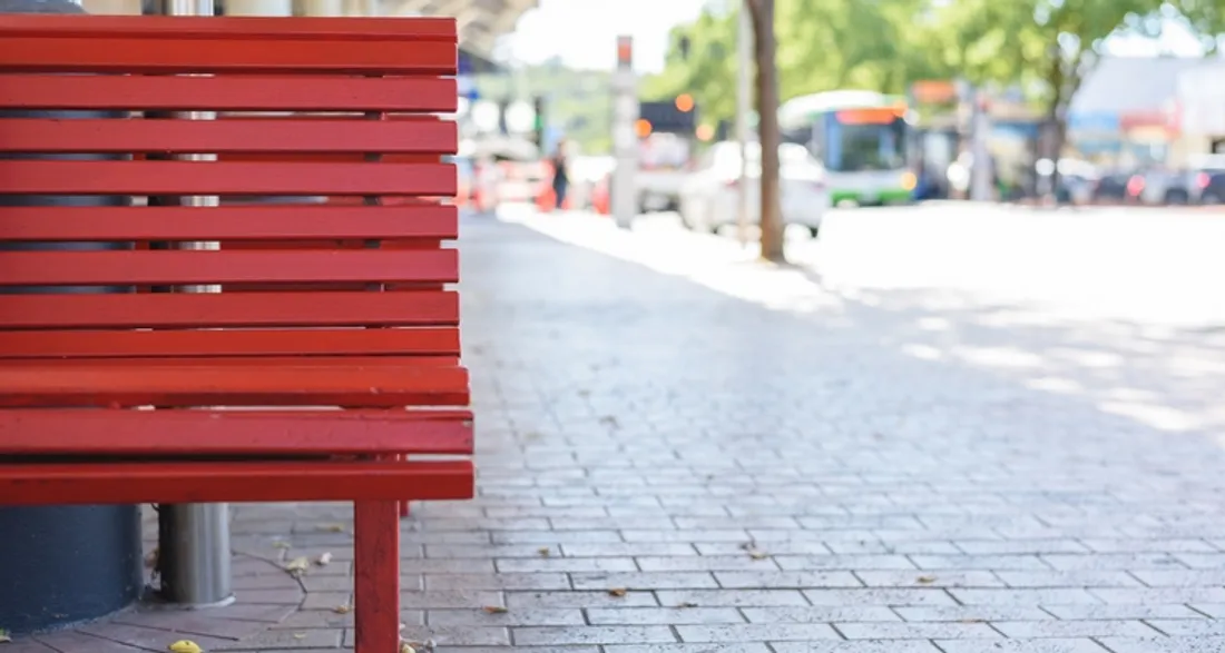 Banc rouge