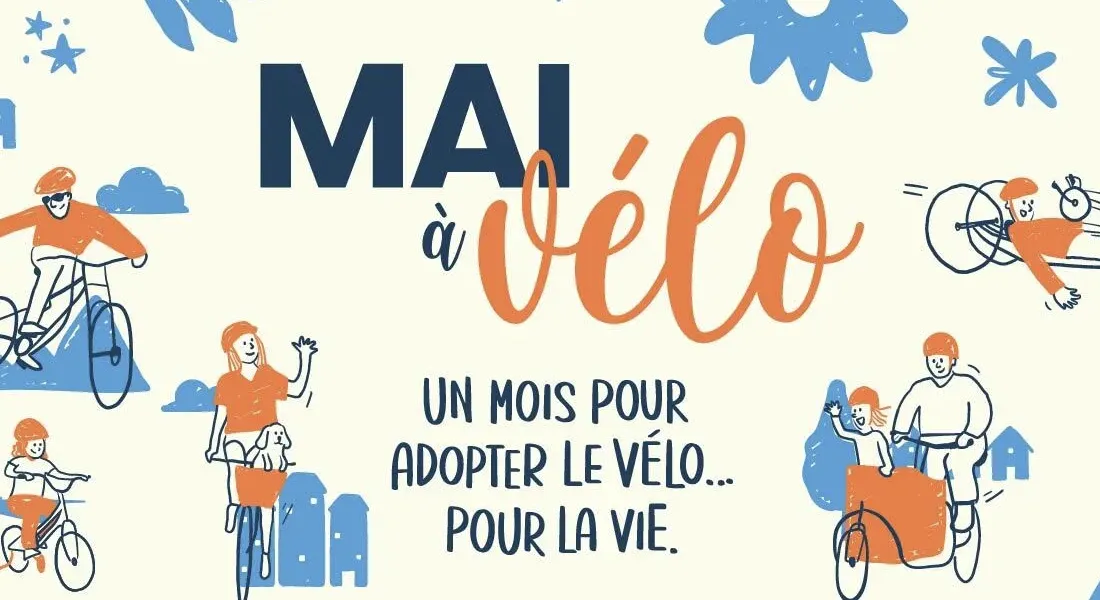 Mai à vélo