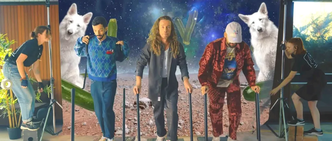 Bigflo et Oli invitent Julien Doré dans le clip de "Coup de Vieux"