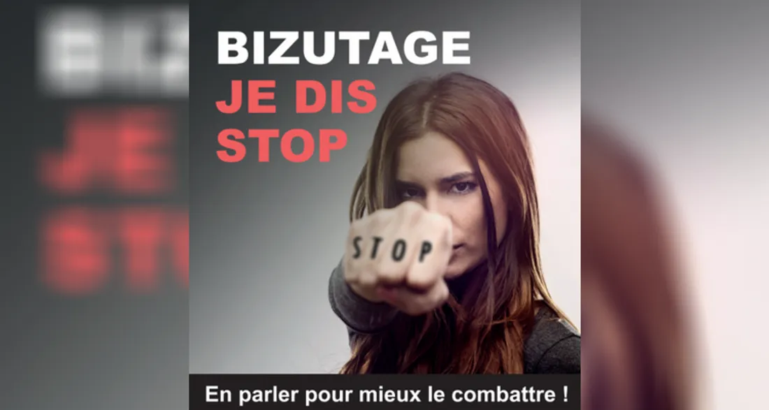 Affiche sur le bizutage