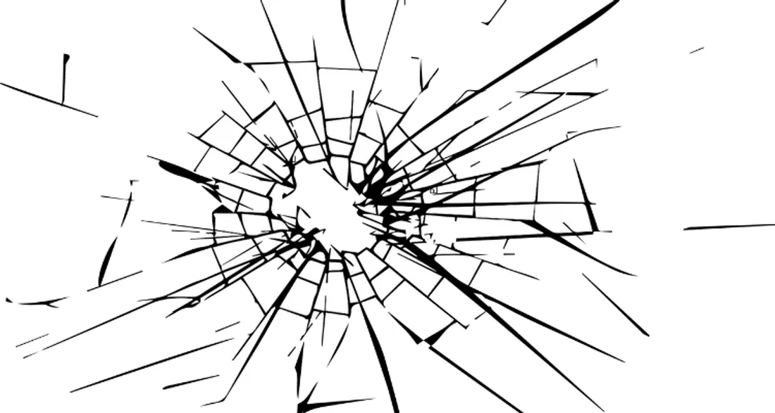 Verre brisé