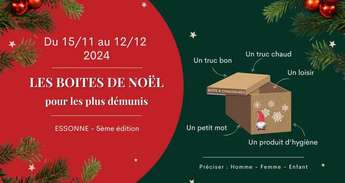 Boîte de Noël 2024 Essonne
