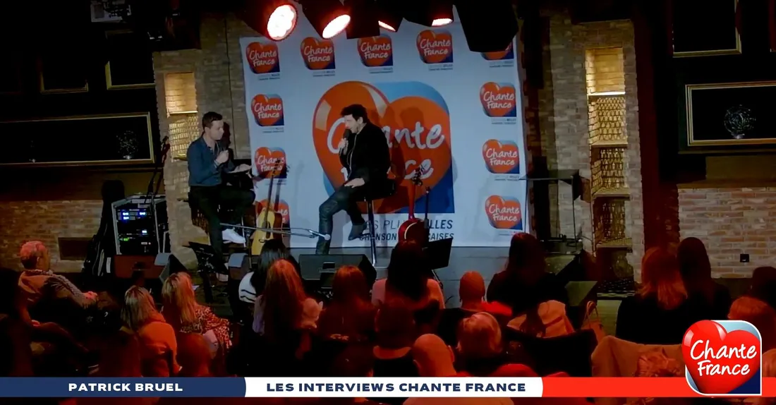 Patrick Bruel invité des Interviews Chante France