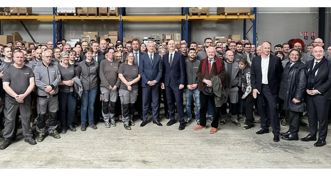 Bruno Le Maire chez Intuis