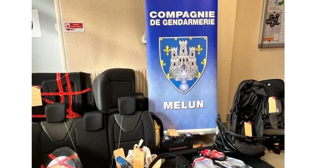 Objets automobiles volés