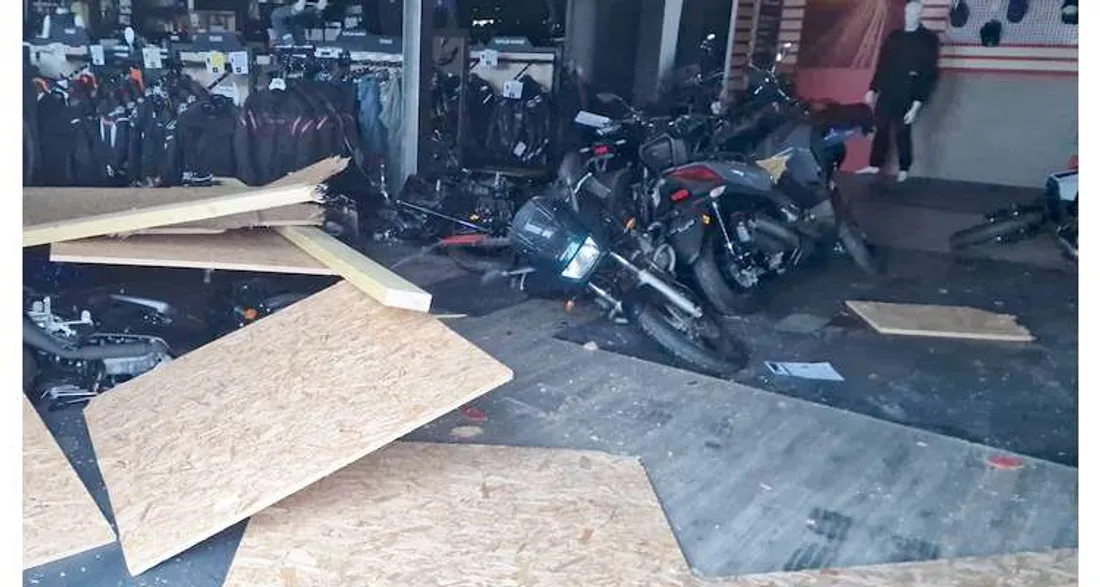 Cambriolage chez Yamaha Compiègne