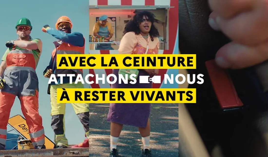 Campagne pour le port de la ceinture