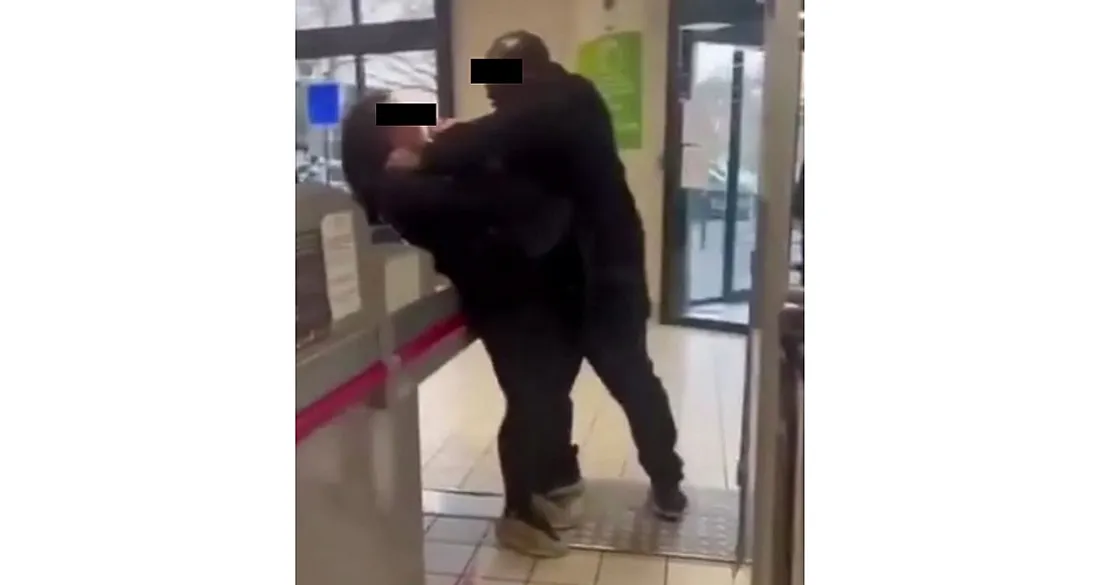Un vigile violente une cliente au Carrefour Market de Mantes-la-Jolie