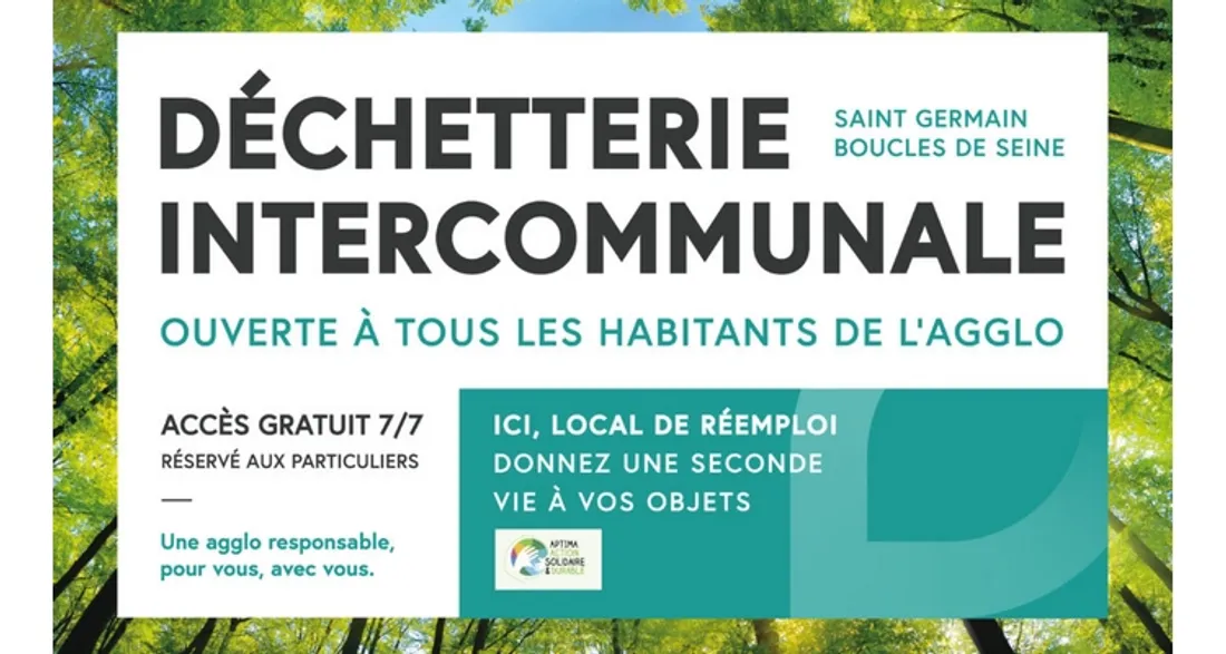 Déchetterie intercommunale de Saint-Germain Boucles de Seine