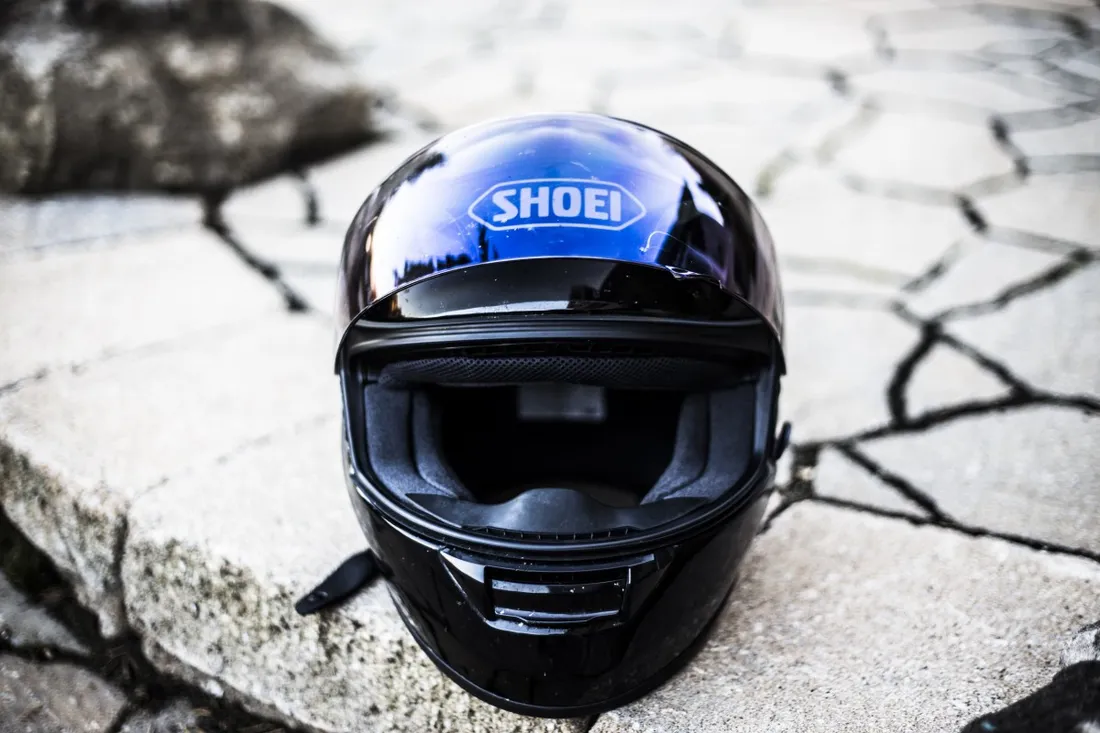 Casque de moto