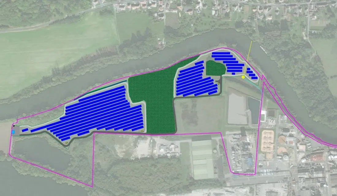 Future centrale solaire à Trosly-Breuil