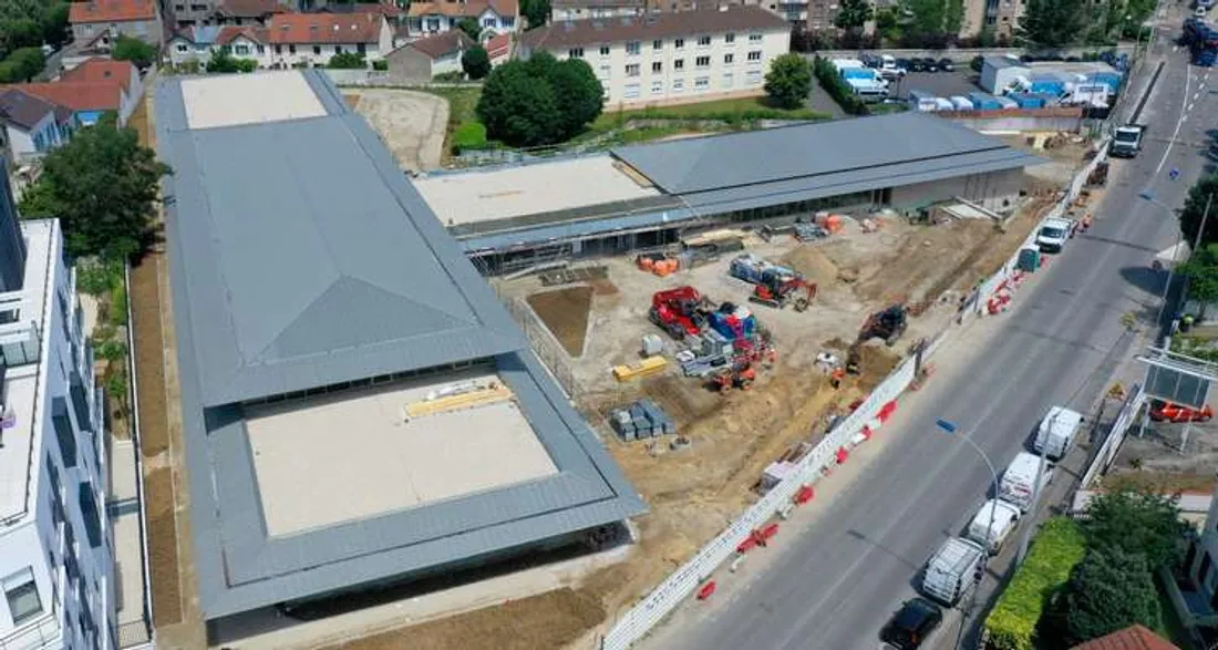 Chantier de l'école Lucie Aubrac 