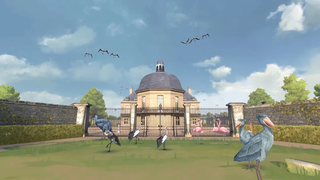 Jardins du château de Versailles en réalité virtuelle