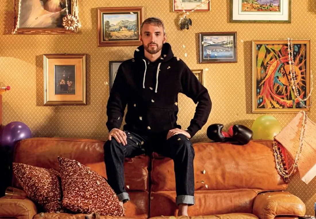 Christophe Willem sur la pochette de "Panorama"