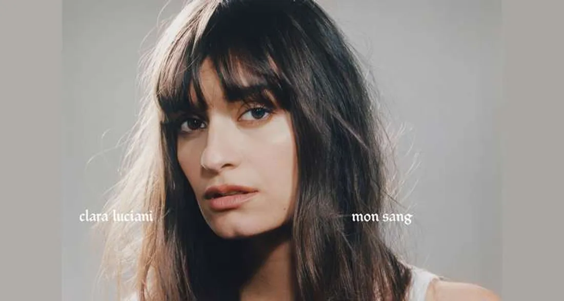 Pochette de l'album "Mon sang" de Clara Luciani