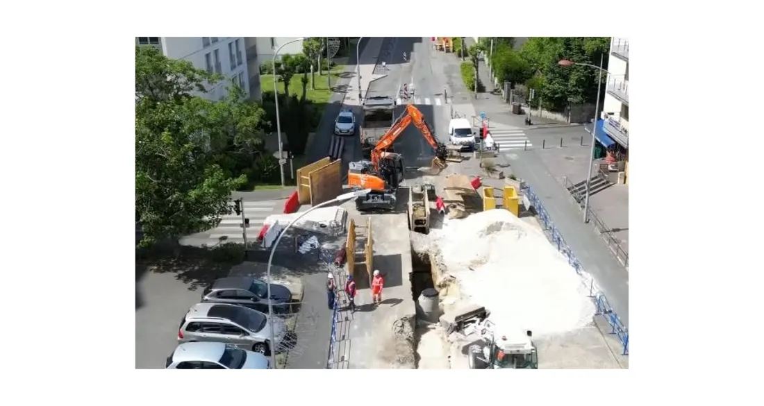 Travaux sur les canalisations