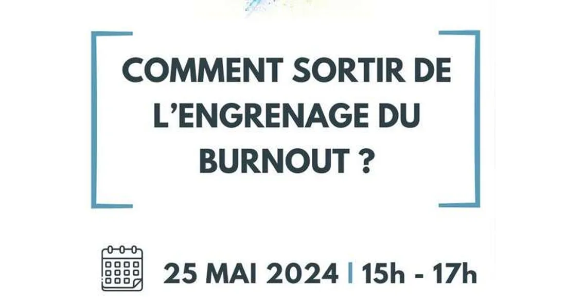 Conférence sur le burnout