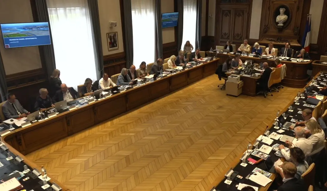 Séance du conseil départemental de la Somme