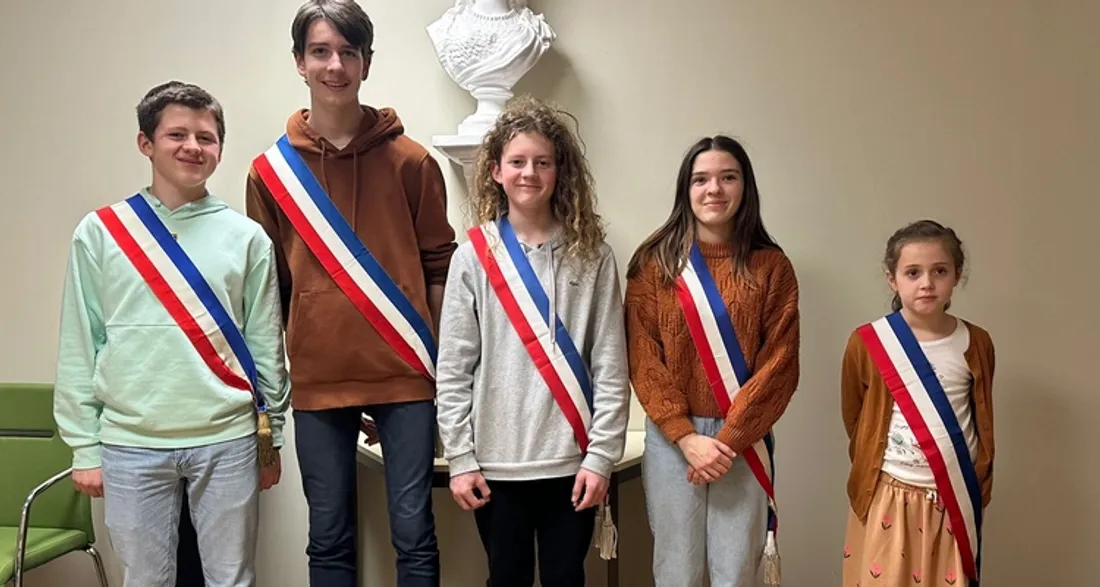 Élus du conseil municipal des jeunes
