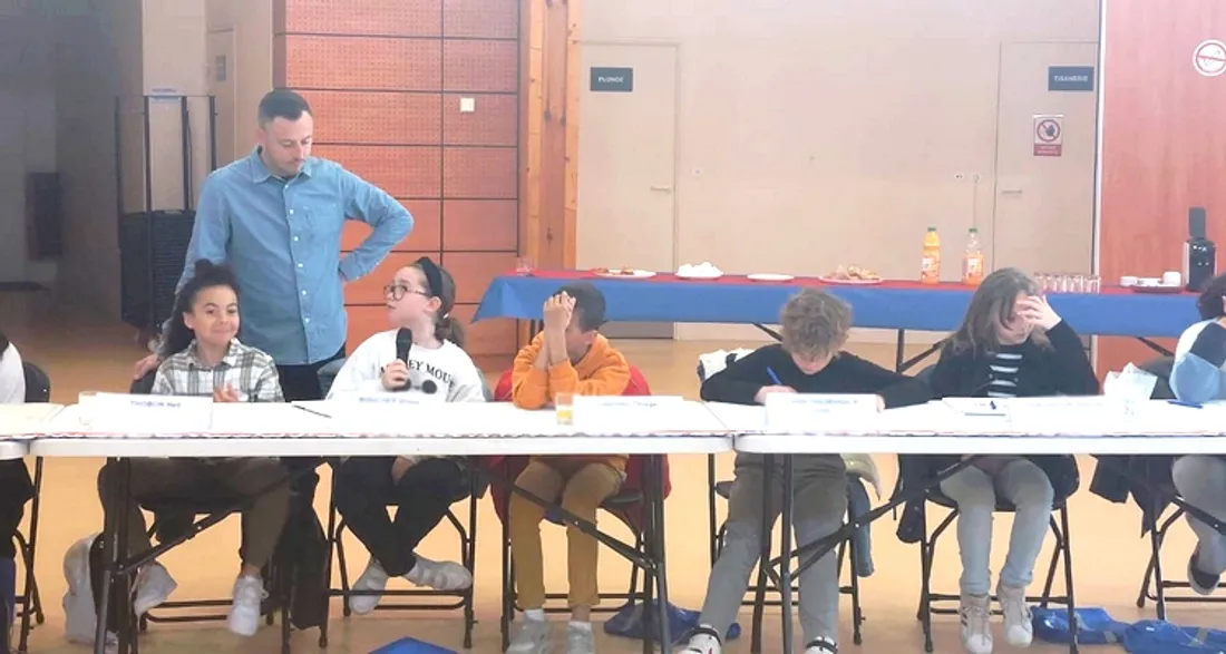 Élus du conseil municipal des enfants