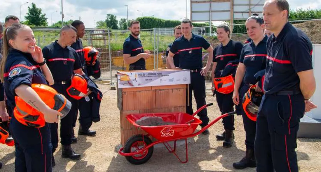 Construction d'une nouvelle caserne à Lagny-sur-Marne