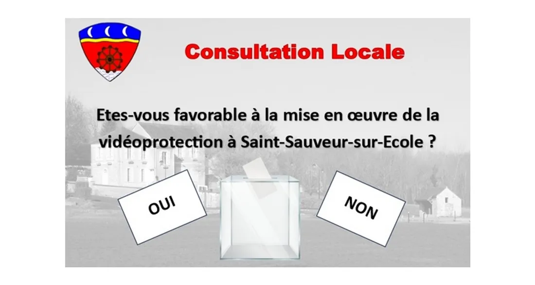 Consultation locale sur la vidéosurveillance