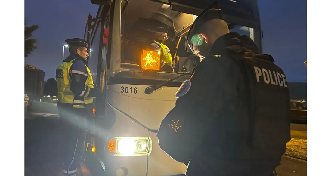 Contrôle de bus scolaire