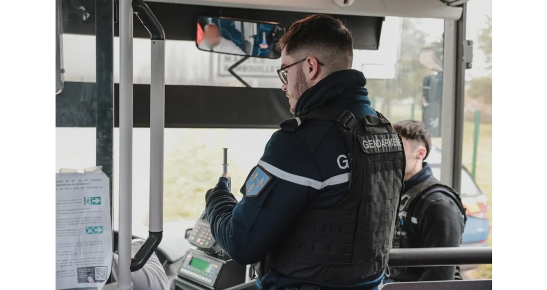 Contrôle de chauffeur de bus