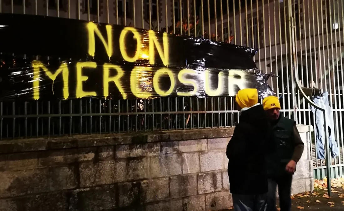 Manifestation de la Coordination rurale