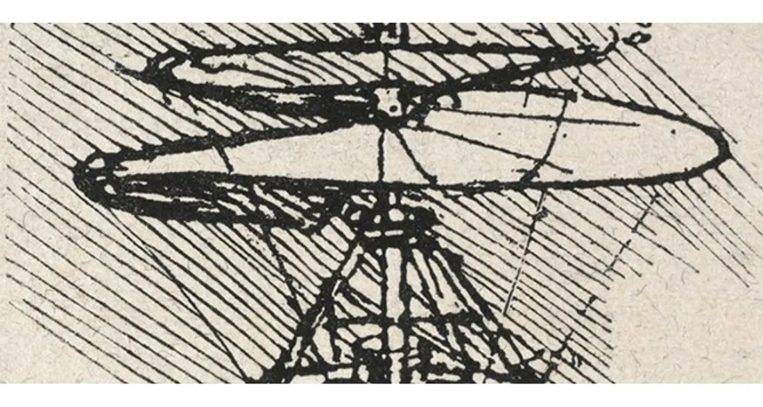 Croquis de Léonard de Vinci