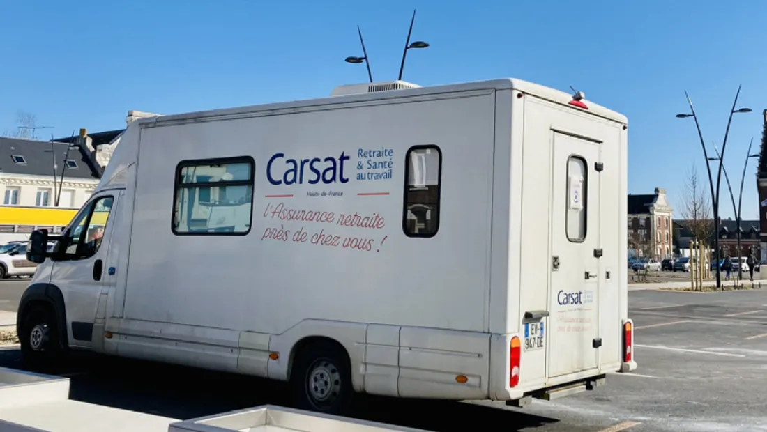 Camion de la CARSAT