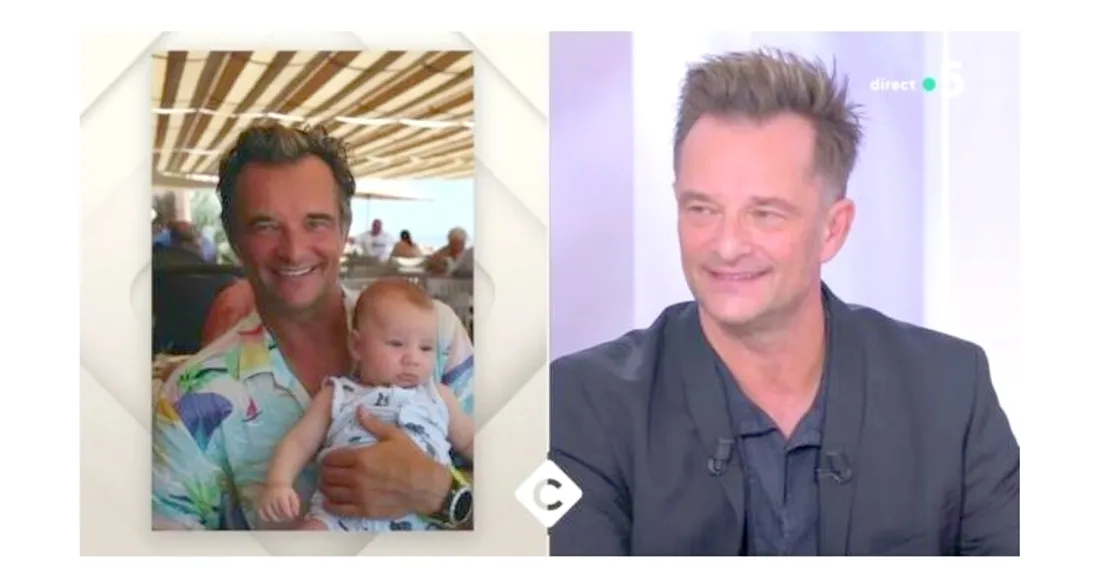 David Hallyday et son fils Harrison