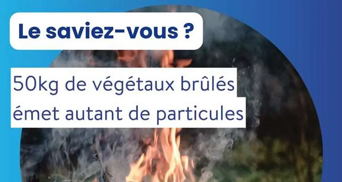 Brûler ses déchets verts