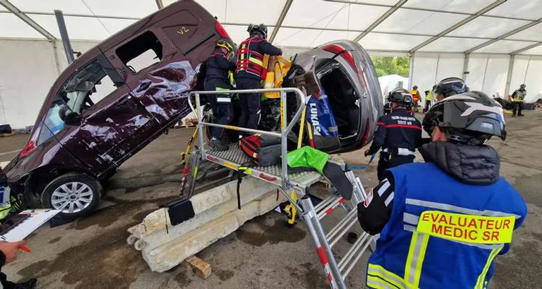 Challenge de désincarcération de voiture