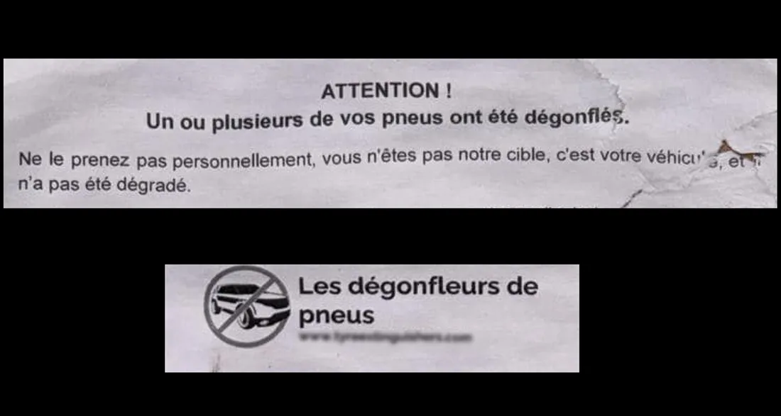 Dégonfleurs de pneus