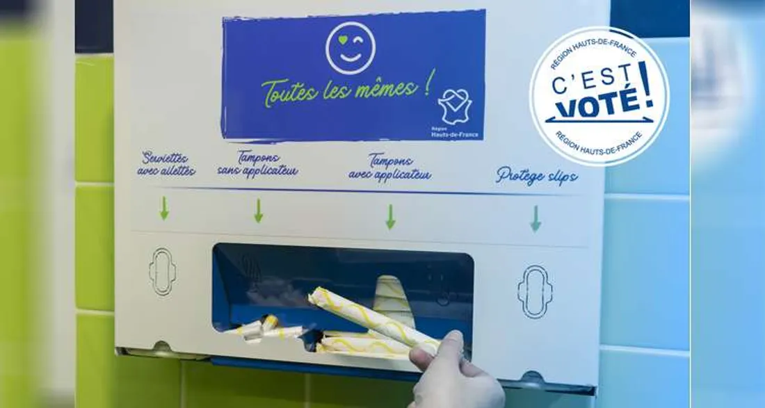 Distributeur de protections périodiques