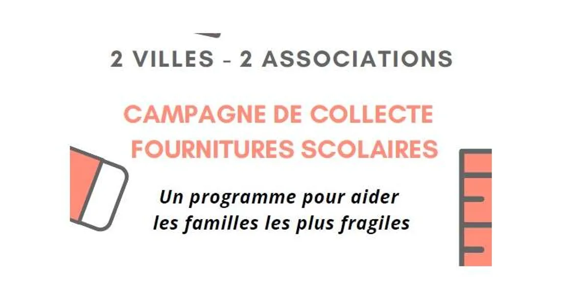 Don de fournitures scolaires